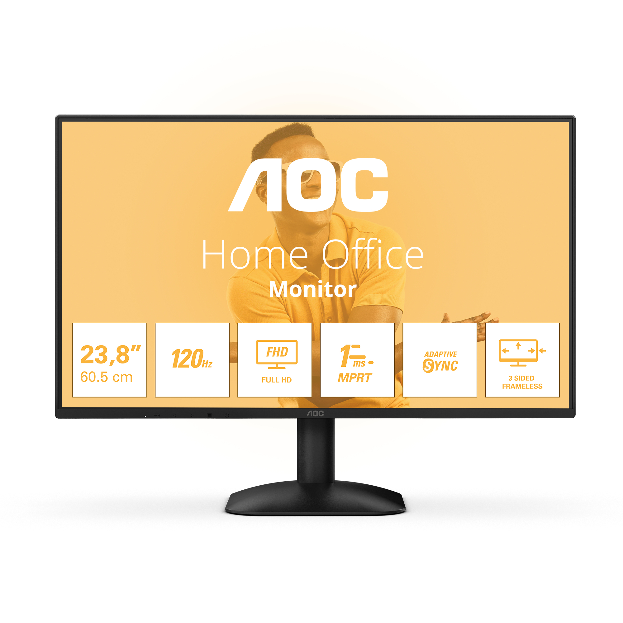 AOC 24B31H pantalla para PC 60,5 cm (23.8") 1920 x 1080 Pixeles 24B31H