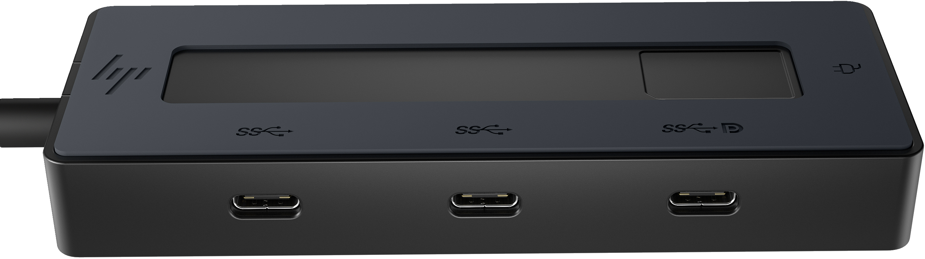 HP - Hub multipuerto USB-C HP 6G842AA, 4K.