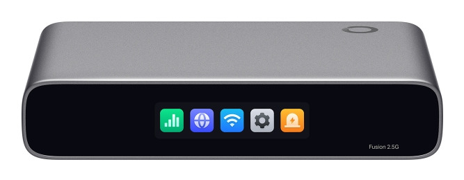 ROUTER TP-LINK OMADA FUSION 2.5G CONTROLADOR QUAD CORE 2GB 5xRJ45 2.5Gb PANTALLA 2.51" CLOUD BLANCO