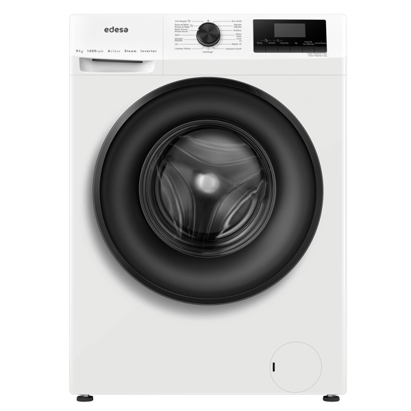 LAVADORA CARGA FRONTAL EDESA EWF-9400WH 9 KG 1400 RPM A BLANCO