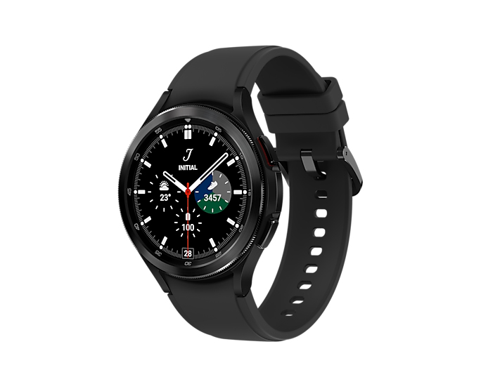 Smartwatch - Samsung Watch 4 Classic BT, 46 mm, 1.4", Exynos W920, 16 GB, 361 mAh, IP68, Black