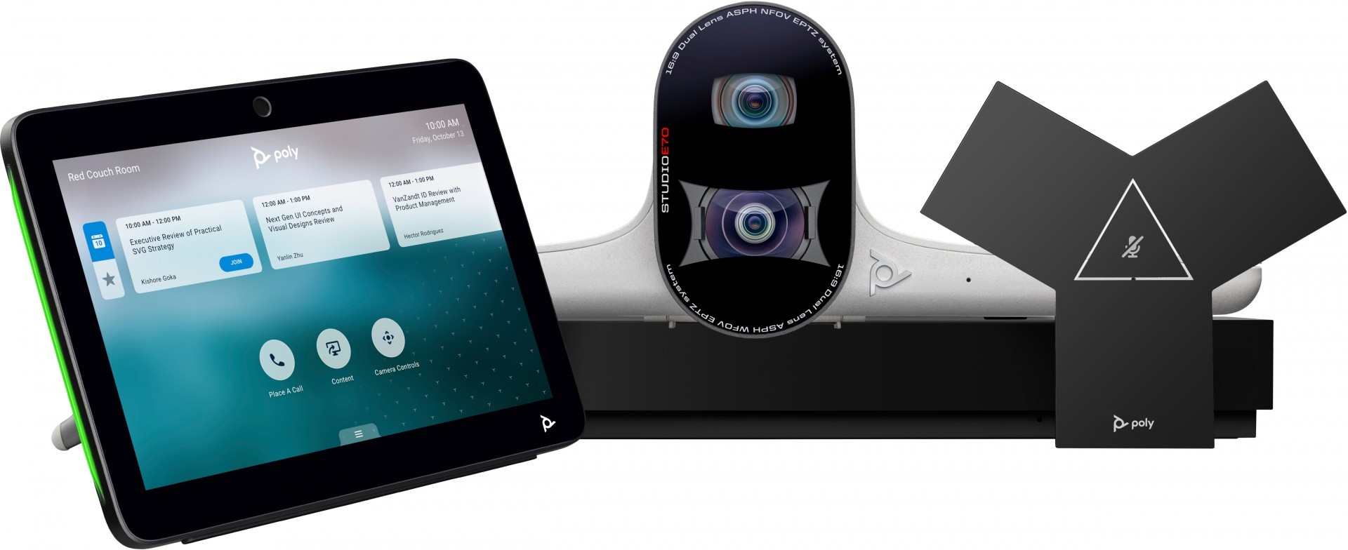 HP Poly G7500 Video Conferencing System with Studio E70 92L53AA#ABB