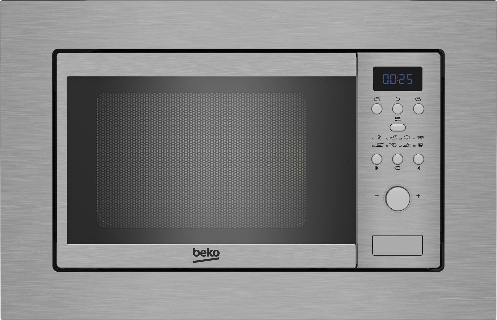 HORNO MICROONDAS INTEGRABLE BEKO BMOB 17131 X 17 LITROS SIN GRILL INOX