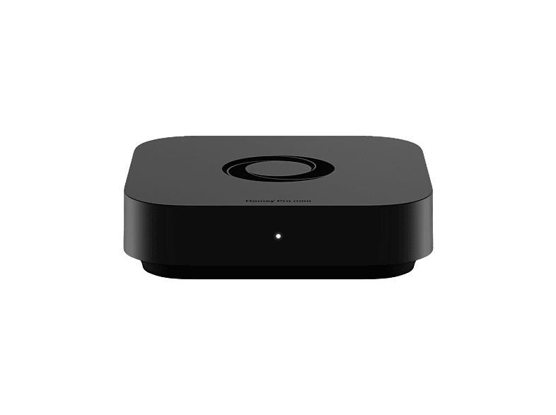 Smart Home Hub - Homey Pro Mini, Compatibilidad Universal, 1GB RAM, Zigbee, Thread, Matter y Ethernet, Negro