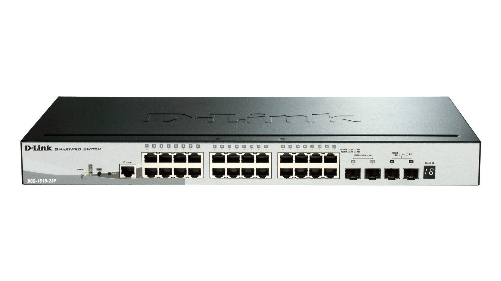 D-Link DGS-1510-28P switch Gestionado L3 Gigabit Ethernet DGS-1510-28P