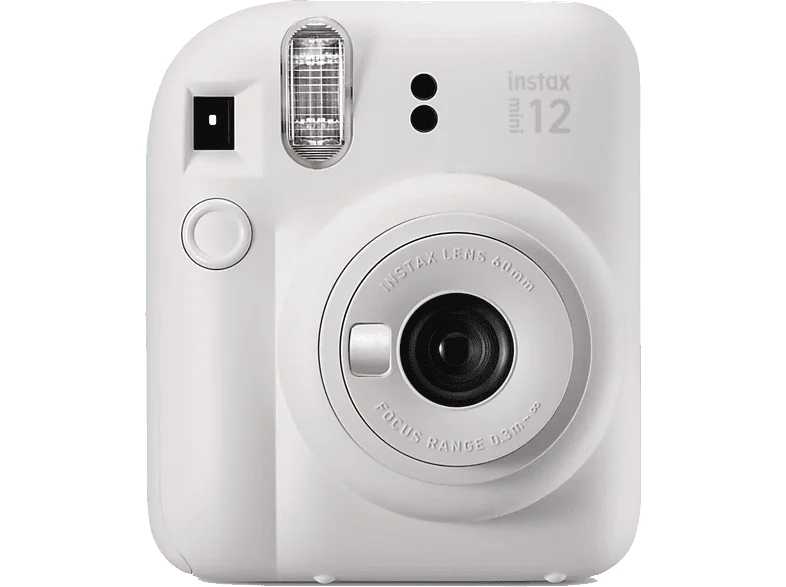 CAMARA DE FOTOS COMPACTA FUJIFILM INSTAX MINI 12 CLAY WHITE