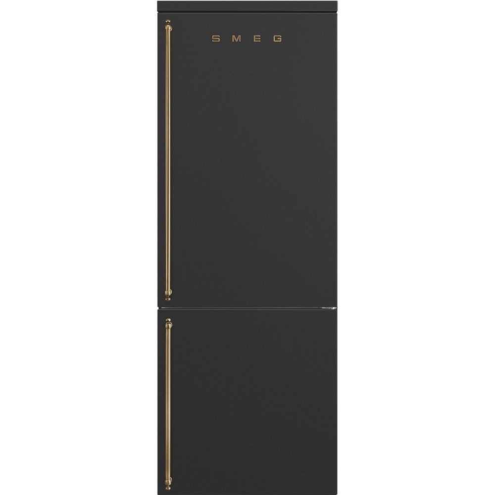 Smeg - Frigorífico Combi Smeg, Total No Frost, 481 litros, Antracita, apertura a la derecha - FA8005RAO6.