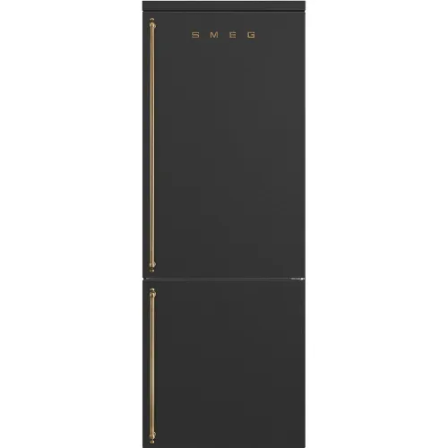 Smeg - Frigorífico Combi Smeg, Total No Frost, 481 litros, Antracita, apertura a la derecha - FA8005RAO6.