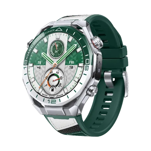 HUAWEI WATCH Ultimate 2 Verde / Metal Líquido Ultraresistente con Cristal de Zafiro / Comunicación Subacuática basada en Sonar / Tecnología de Buceo a 150 m