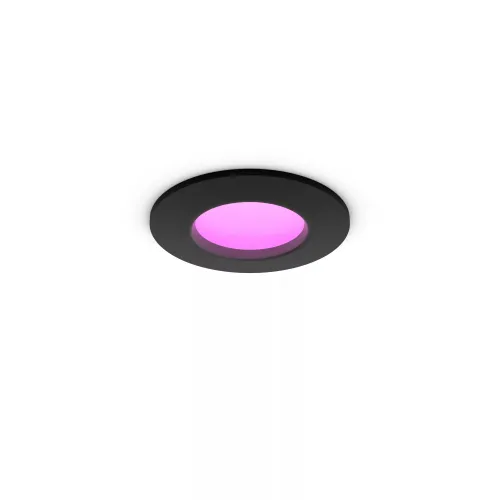 Philips Hue White & Color Ambiance Empotrable Fino 90 mm Negro