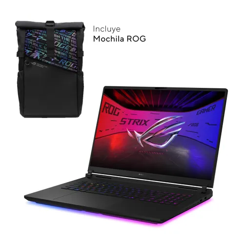 (ECI/MM) PORTATIL ASUS ROG STRIX SCAR G835LX-SA046W. 18"" 2.5K (2560 X 1600, WQXGA) 240HZ. ULTRA 9. INTEL UHD GRAPHICS. DDR5 64GB. 2TB+2TB PCIE SSD. W