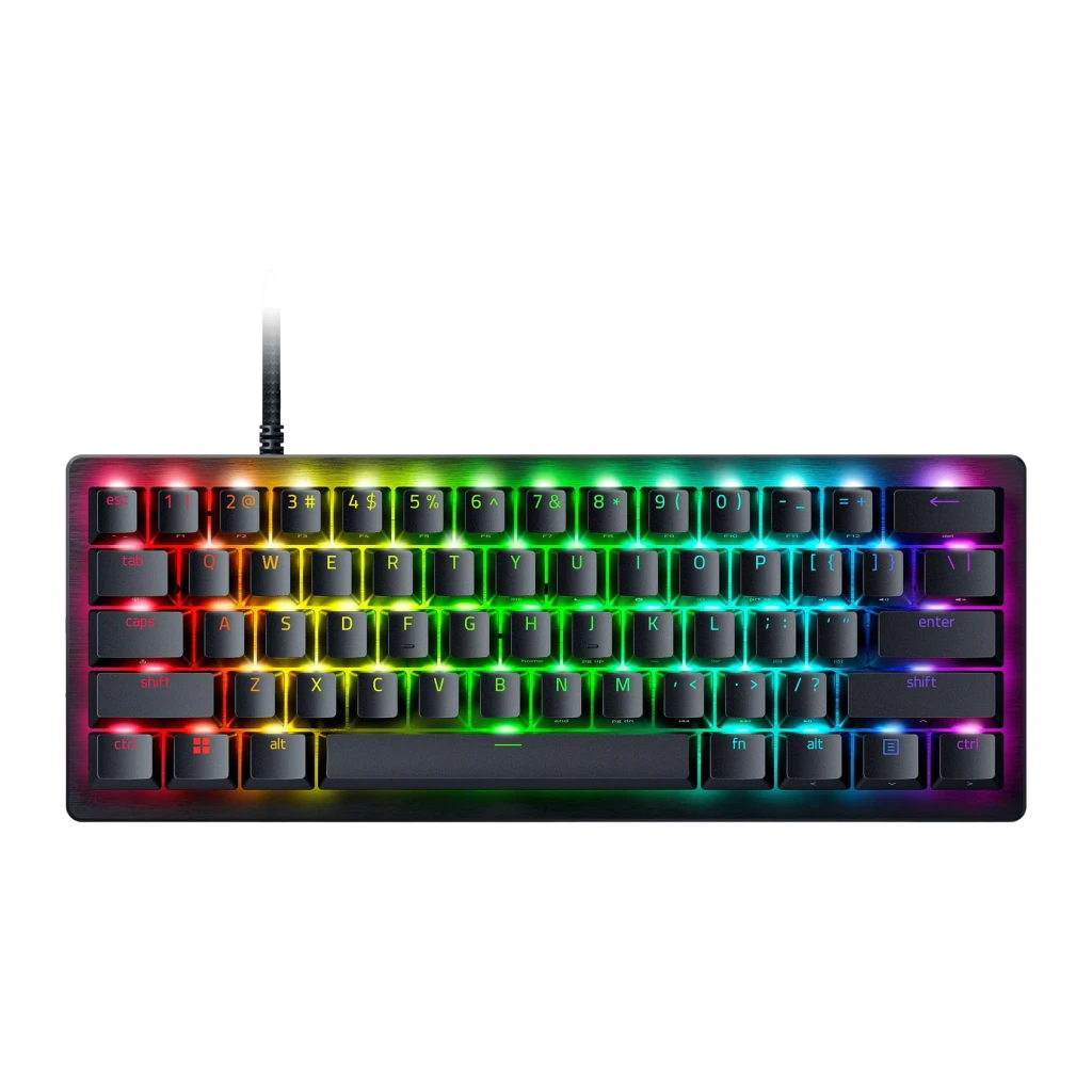 Teclado Gaming Razer Huntsman V3 Pro Mini Switch Óptico Analógico RGB QWERTY Inglés Negro
