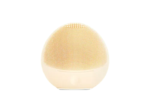 Limpiador facial - Natcare Amber, Para la cara, Silicona premium, 3 intensidades, todo tipo de pieles, Crema