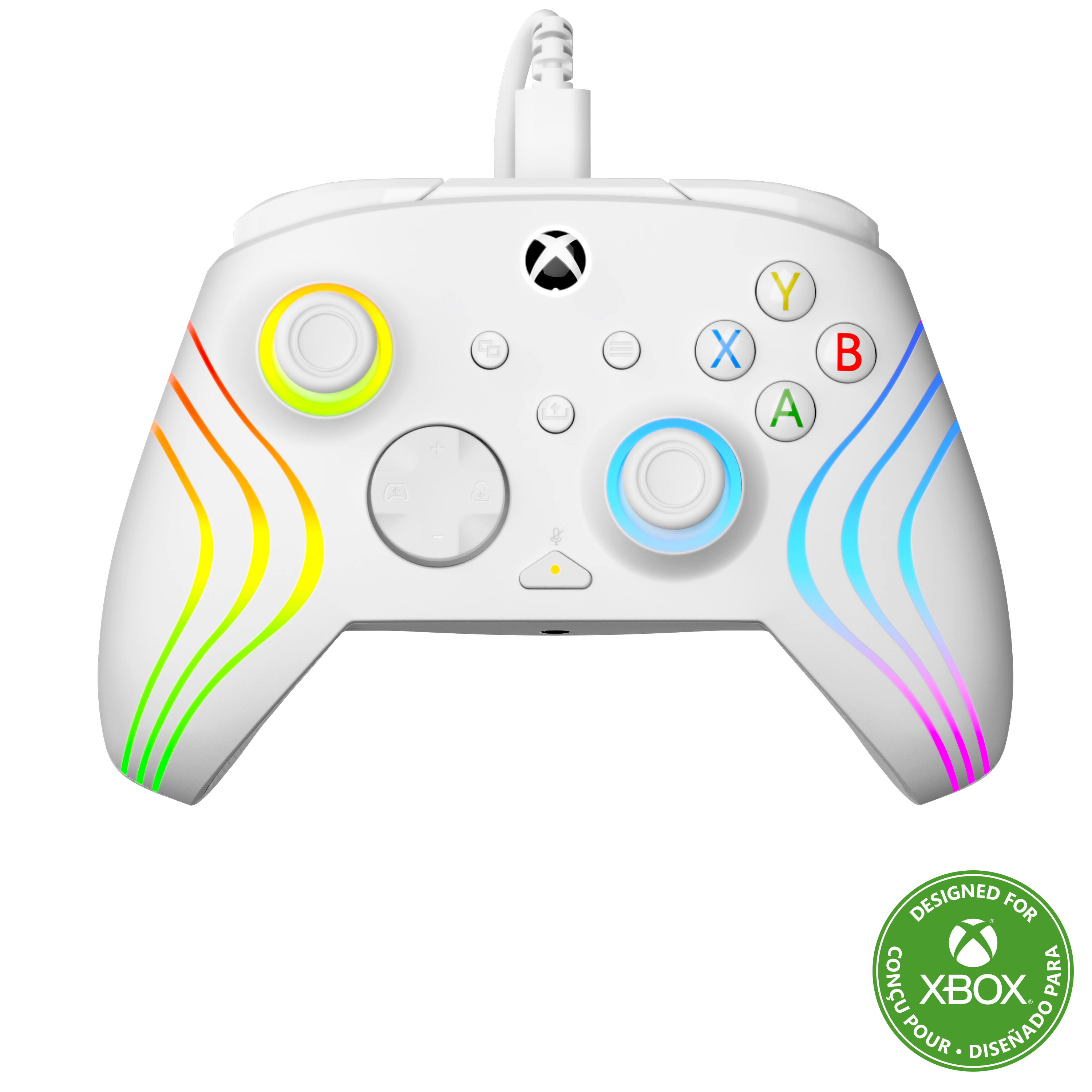Mando Xbox - Turtle Beach Afterglow Wave, Series, Cable, Blanco
