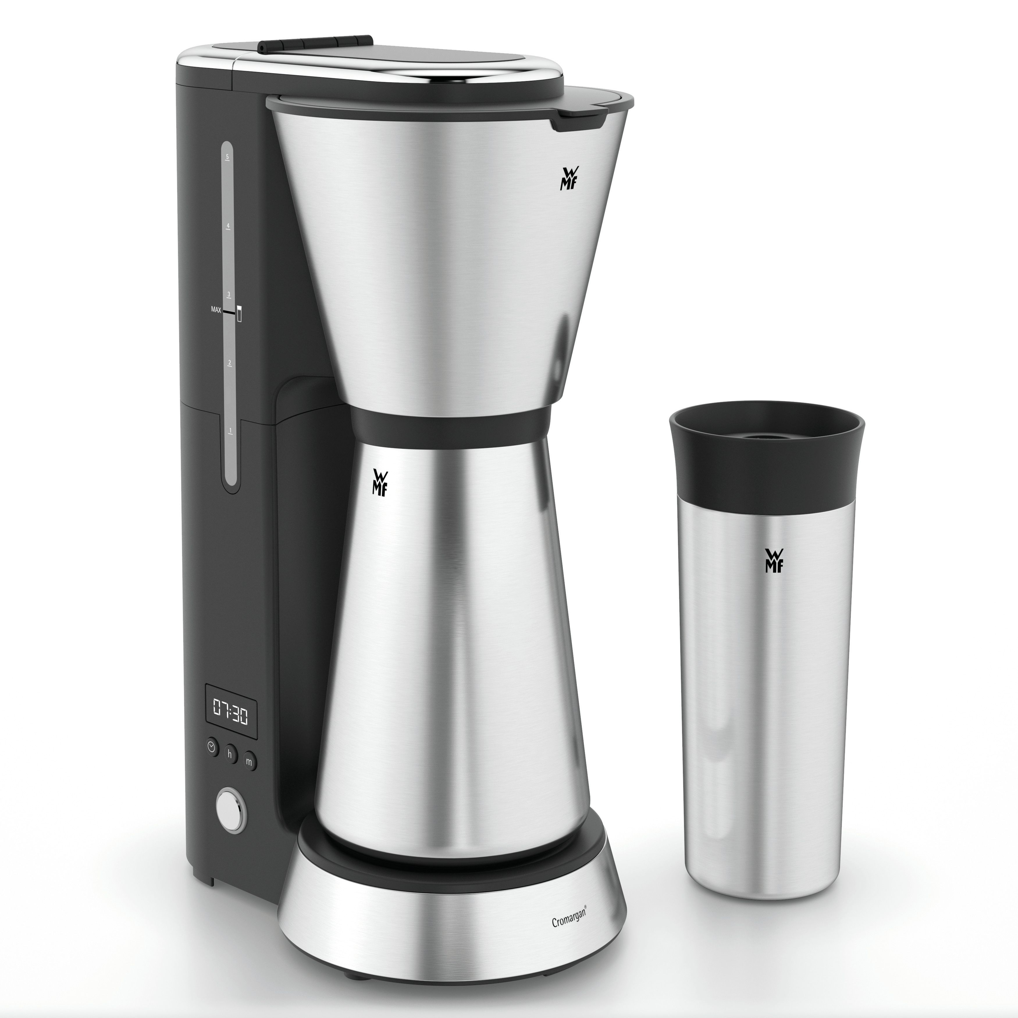 Cafetera de goteo y taza térmica para llevar Aroma KITCHENminis WMF