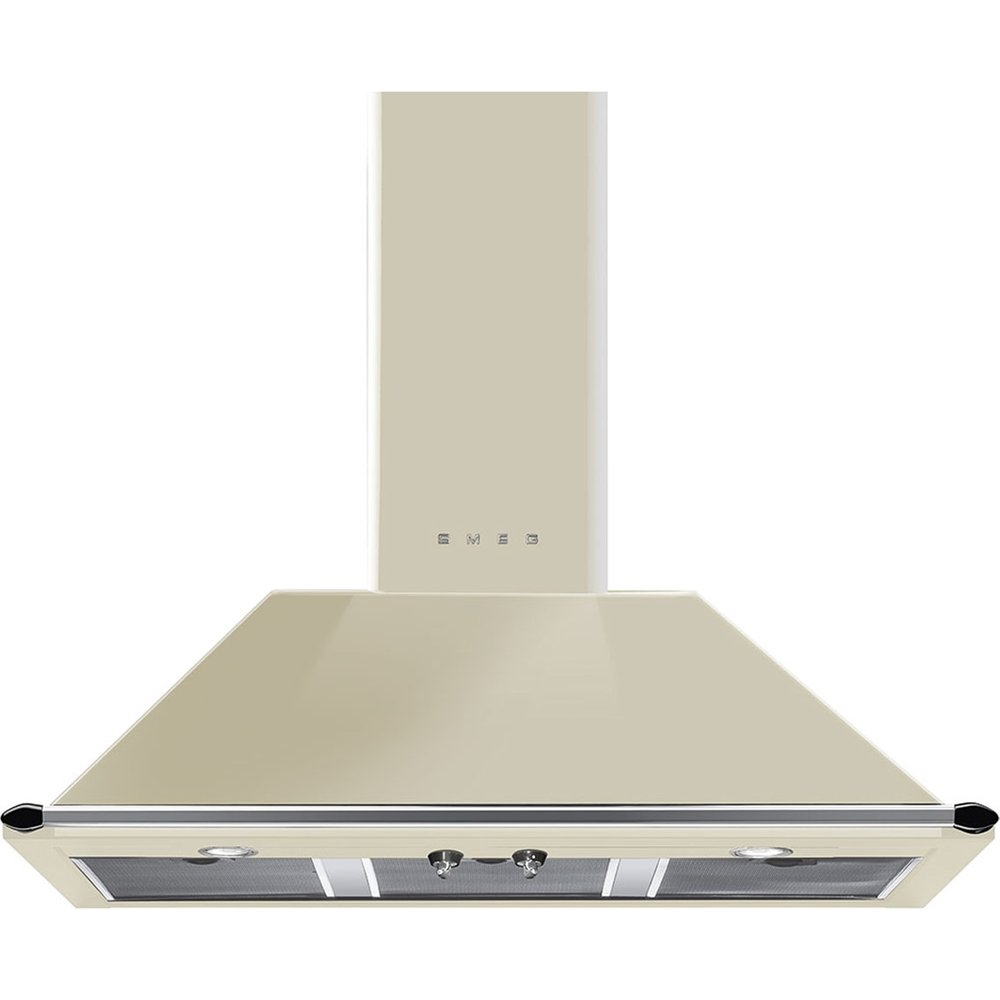 Smeg - Campana decorativa Smeg 3 velocidades + intensiva - KT100PE.