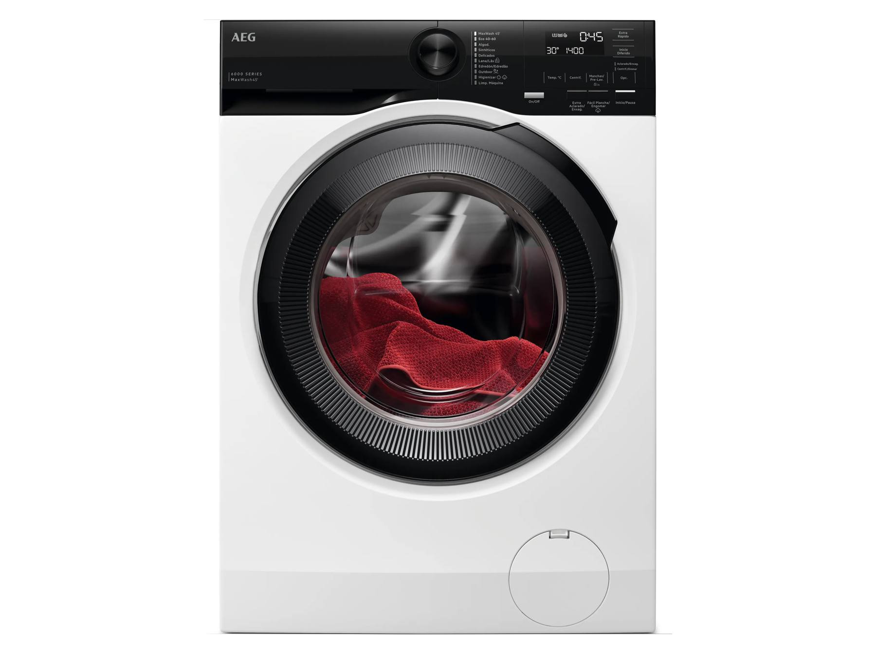 AEG Lavadora de libre instalación Serie 6000 ProSense® de 10.5 kg LFE6G54H4B