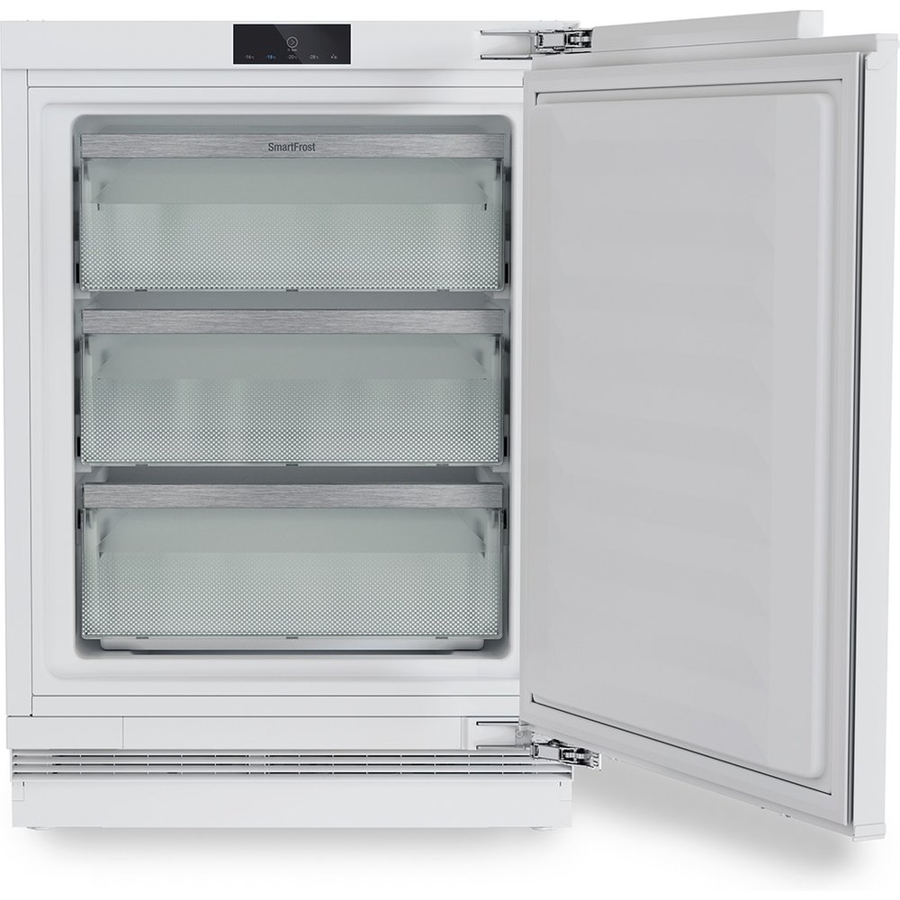 Liebherr - Congelador mini vertical integrable Liebherr SmartFrost, 95 litros, Blanco - SUFc 3703.