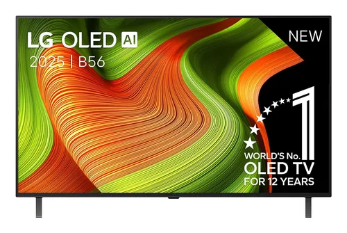 TV OLED 48" - LG OLED48B56LA, 4K, Procesador Inteligente α8 AI Processor 4K Gen2, Smart TV, DVB-T2 (H.265), Umber brown