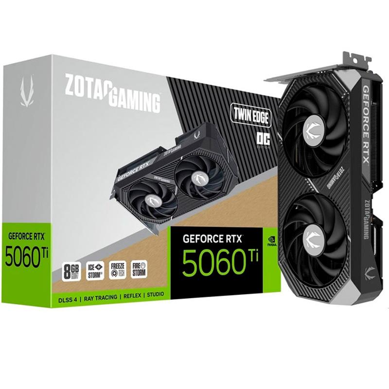 Zotac Gaming GeForce RTX 5060 Ti TWIN EDGE OC 8GB GDDR7 DLSS4