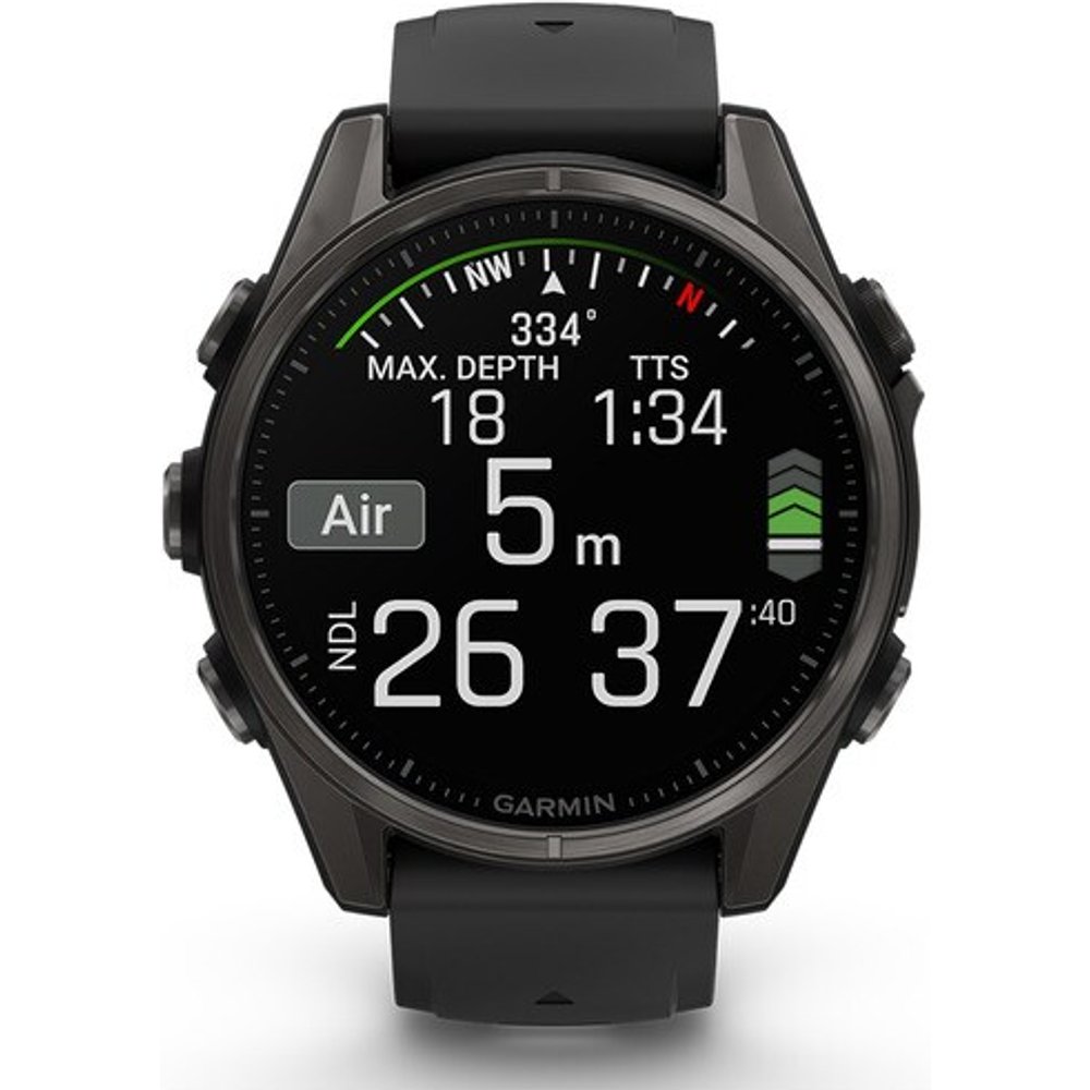 Garmin - Reloj Smartwatch fenix 8 43mm Zafiro Amoled Garmin.