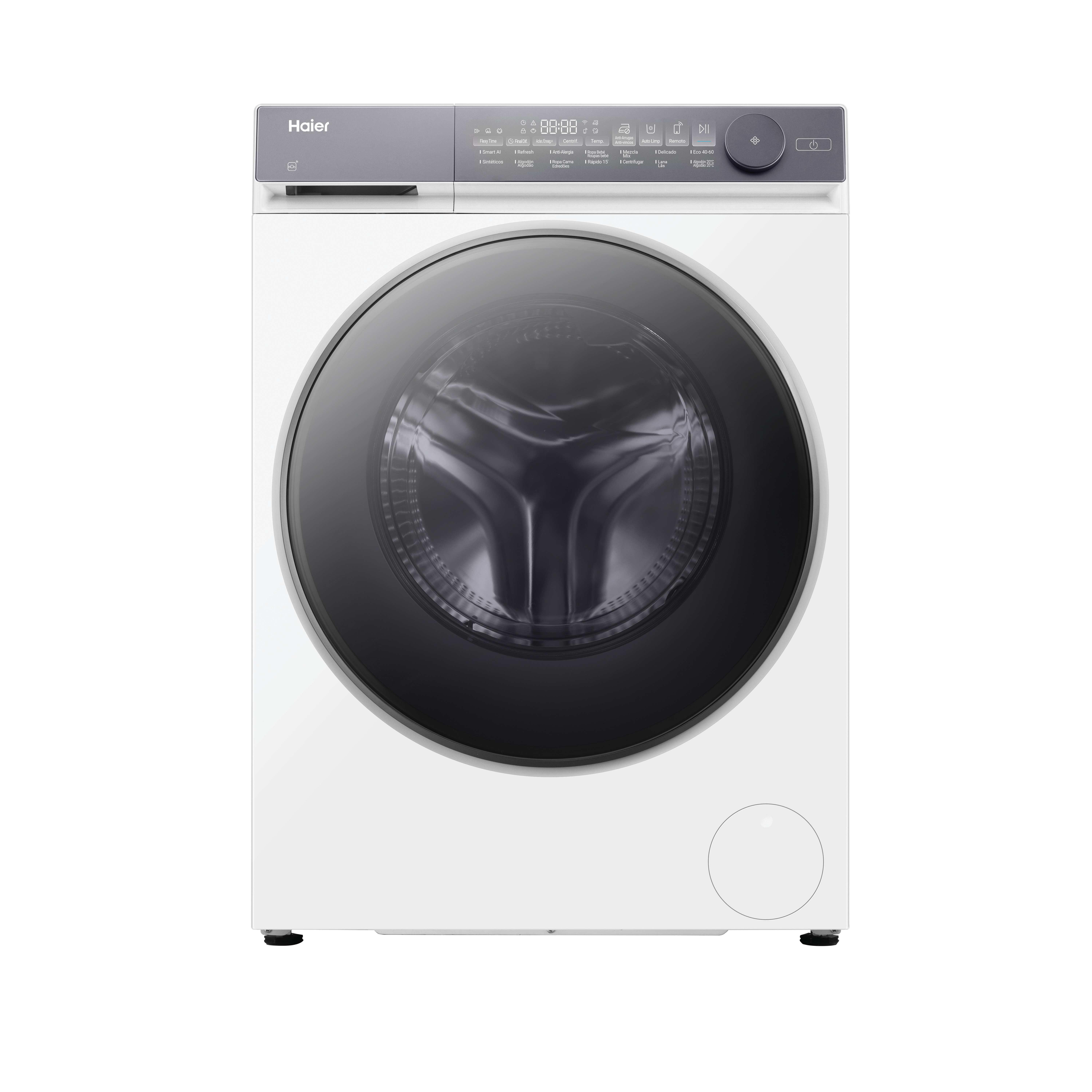 Lavadora carga frontal - Haier X7 Series HW120-B14367U-IB, 12 kg, 1400 rpm, Función Vapor, ABT Anti-bacterias, Blanco