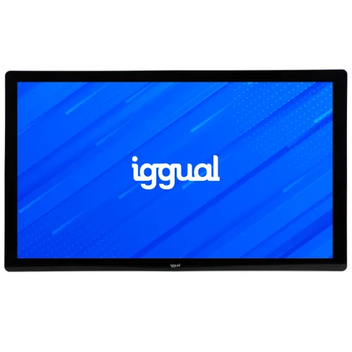 IGGUAL Monitor LED táctil capacitivo FHD 43" IP65 43" IPS Full HD HDMI VGA Táctil