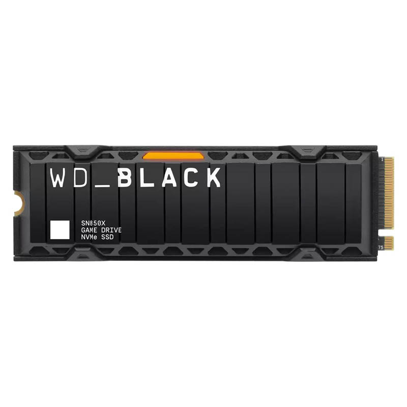 Western Digital Black SN850X 2TB con Heatsink NV Me PC Ie Gen4