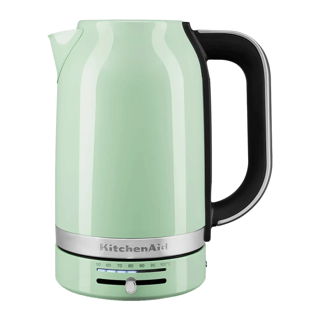 Tetera eléctrica KitchenAid 1,7L 2400W 7 temperaturas Verde 5KEK1701EPT