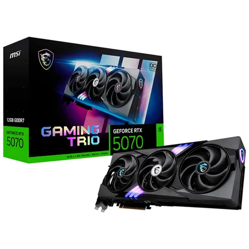MSI GeForce RTX 5070 GAMING TRIO OC 12GB GDDR7 DLSS4