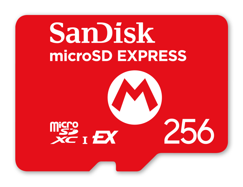Tarjeta Micro SD Express Sandisk 256 GB Nintendo Switch 2