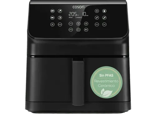 Freidora de aire - Cosori P651 Premium, 6.2 l, 1700 W, 205 °C, Negro