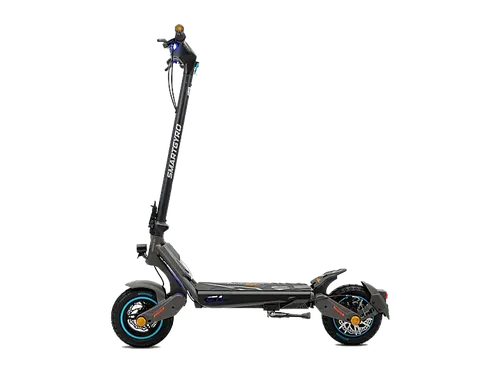 Patinete eléctrico - Smartgyro Rockway GL, Tipo 1 / VPL, Potencia nominal 600 W, 13.000 mAh, 25 km/h, IPX4, Negro
