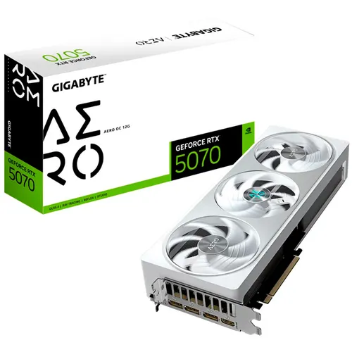 Gigabyte GeForce RTX 5070 AERO OC 12GB GDDR7 DLSS4
