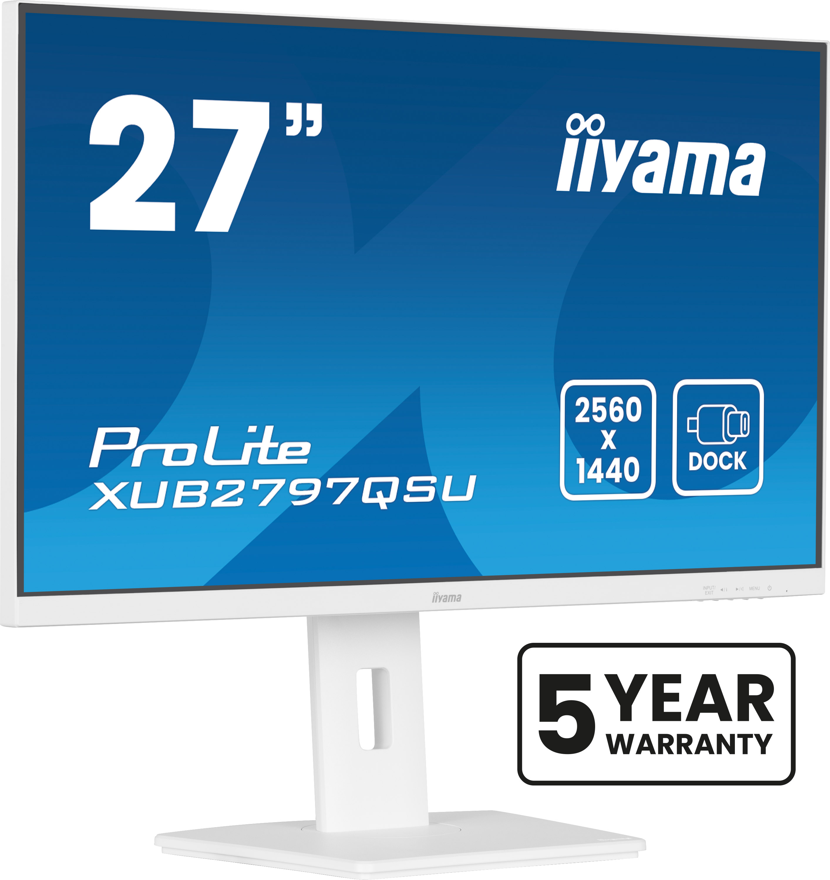 IIYAMA XUB2797QSU-W2 27inch 2560x1440 300cd/m2 1ms HDMI XUB2797QSU-W2
