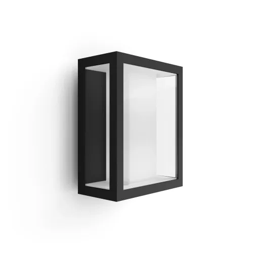 Philips Hue White & Color Ambiance Aplique Mural Para Exteriores Impress Negro: imagen 2