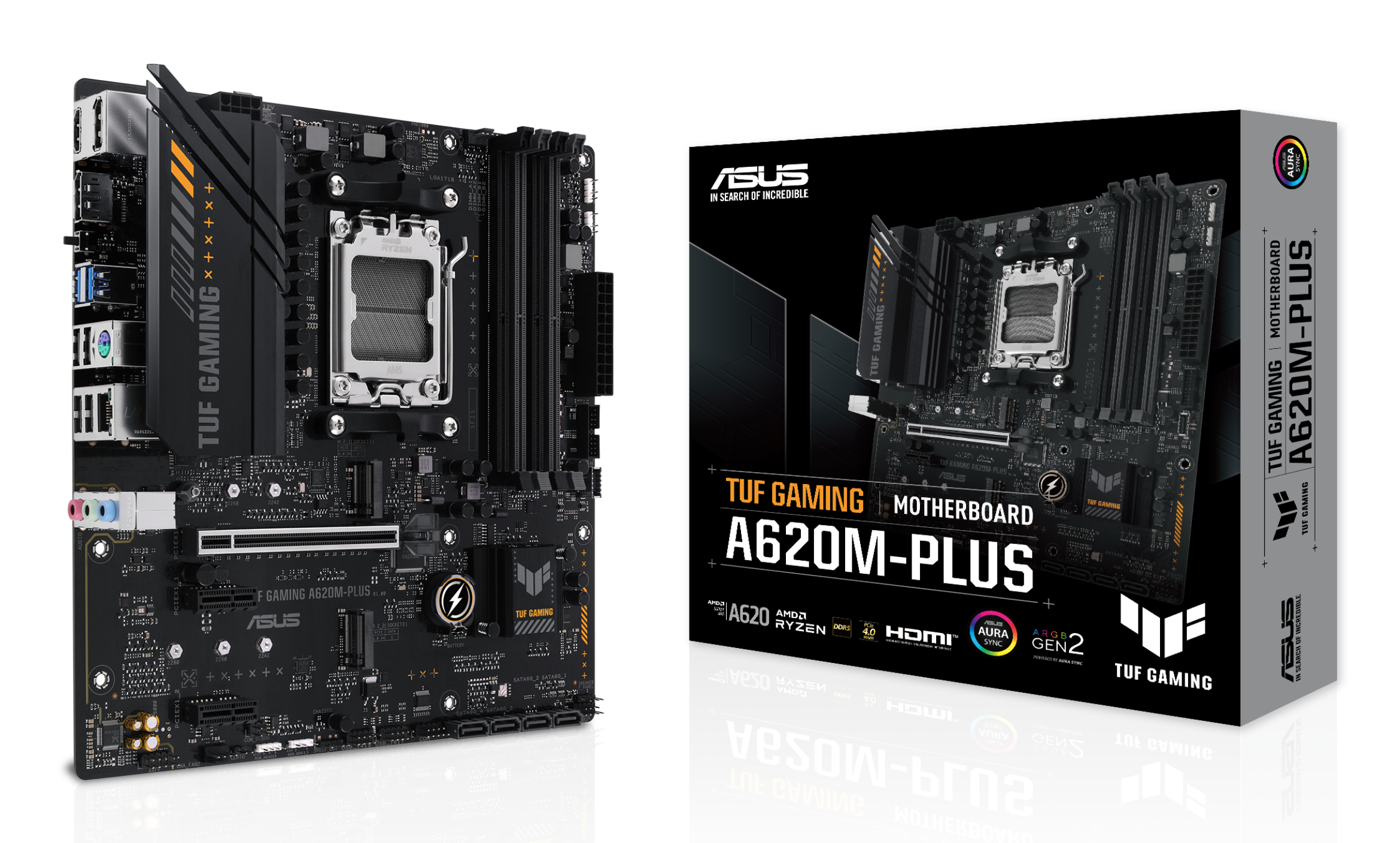 ASUS TUF GAMING A620M-PLUS AMD A620 Zócalo AM5 micro 90MB1EZ0-M0EAY0
