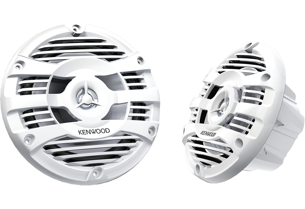 Altavoces marinos Kenwood 2 vías 50W RMS Blanco KFC-1653MRW