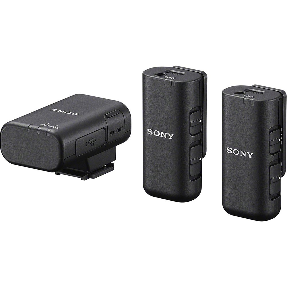 Sony - Sistema de micrófono inalámbrico Sony ECM-W3.