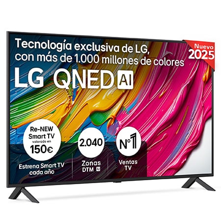 Smart TV LG QNED AI QNED8E 55 pulgadas 4K 2025 - 55QNED8EA6B
