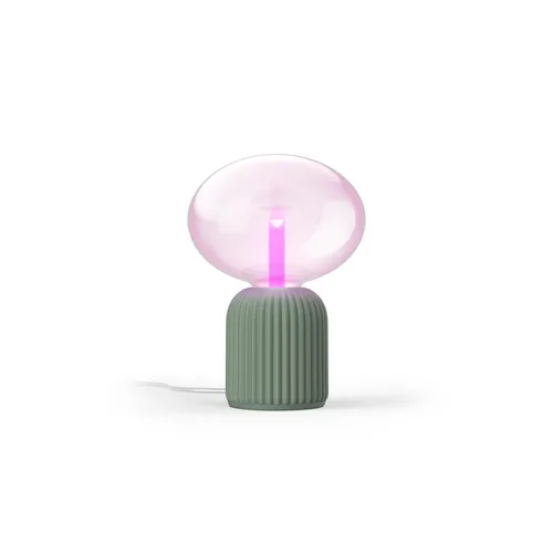Philips Hue Pack Bombilla Lightguide Elipse + Base Lámpara, Impreso 3d, En Color Verde