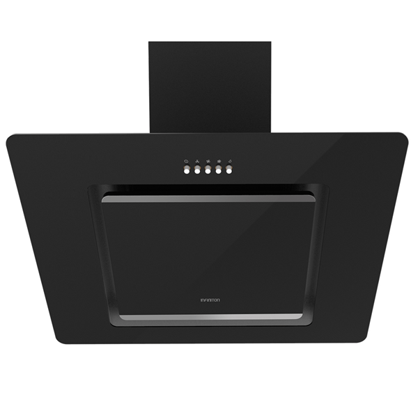 CAMPANA CHIMENEA INFINITON CMPTRAL-SG60 ANCHO 60 CM NEGRA