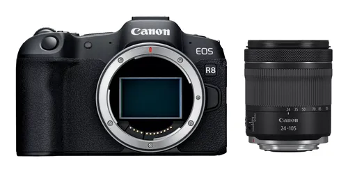 Canon - Cámara Evil Canon EOS R8 con objetivo RF 24-105mm F-4-7.1 IS STM.