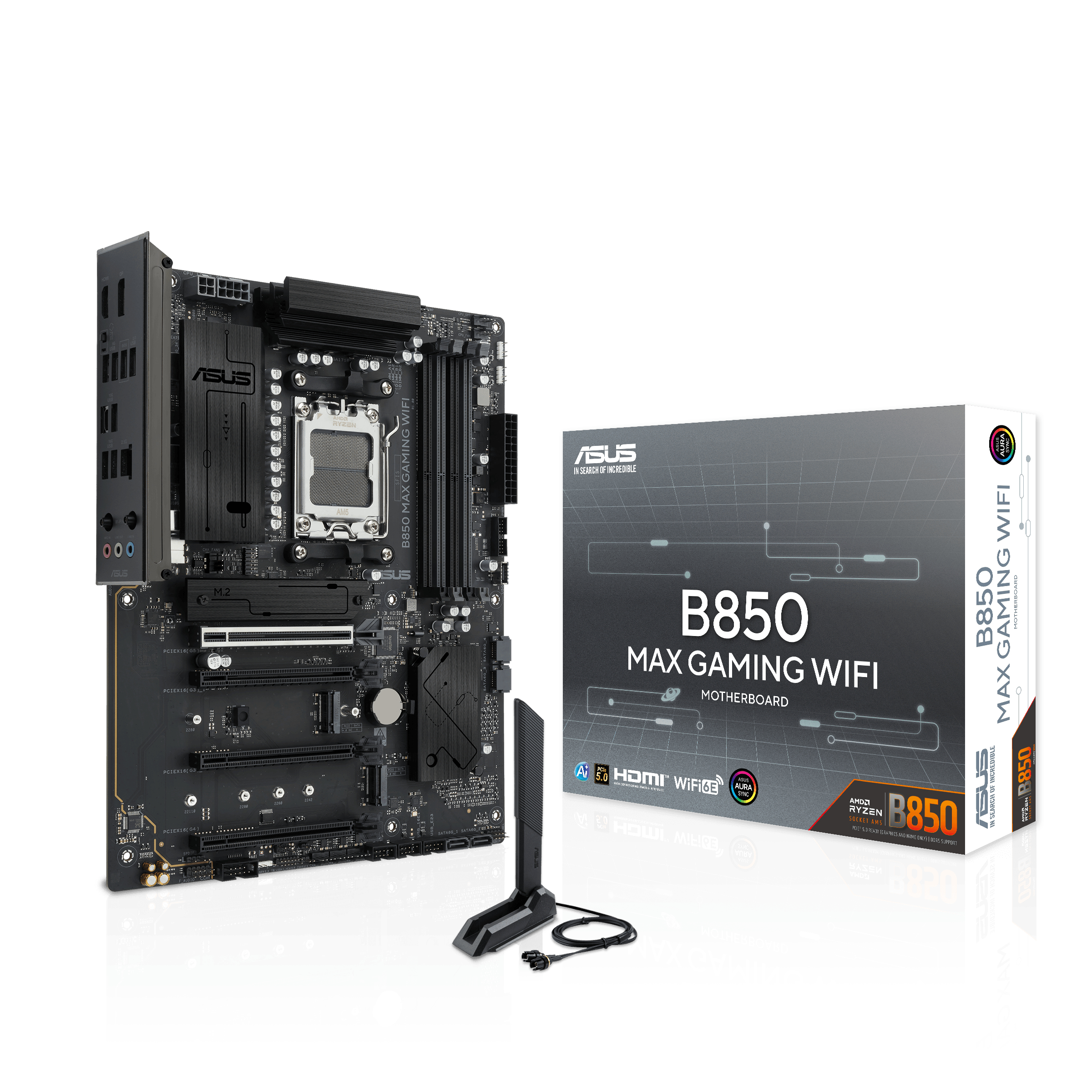 Asus B850 MAX GAMING WIFI Socket AM5
