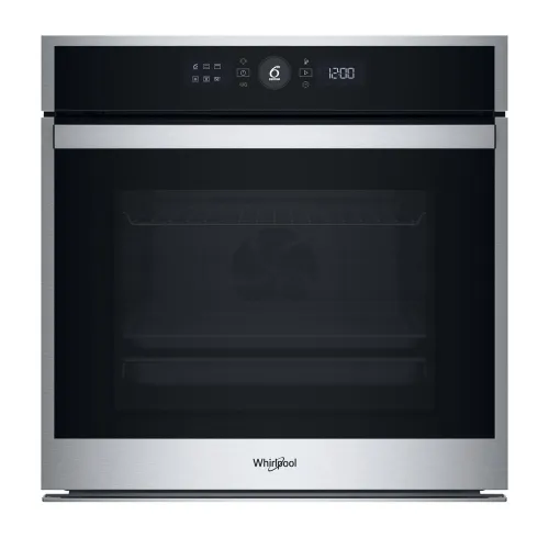 Horno - Whirlpool WOI4S8PM1XA, Multifunción, Pirolítico e hidrolítico, 73 l, 59.5 cm, Guías telescópicas, 6th Sense, Steam+, Air Fry, Inox