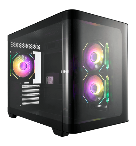 Caja FSP S380-BA RGB Negro