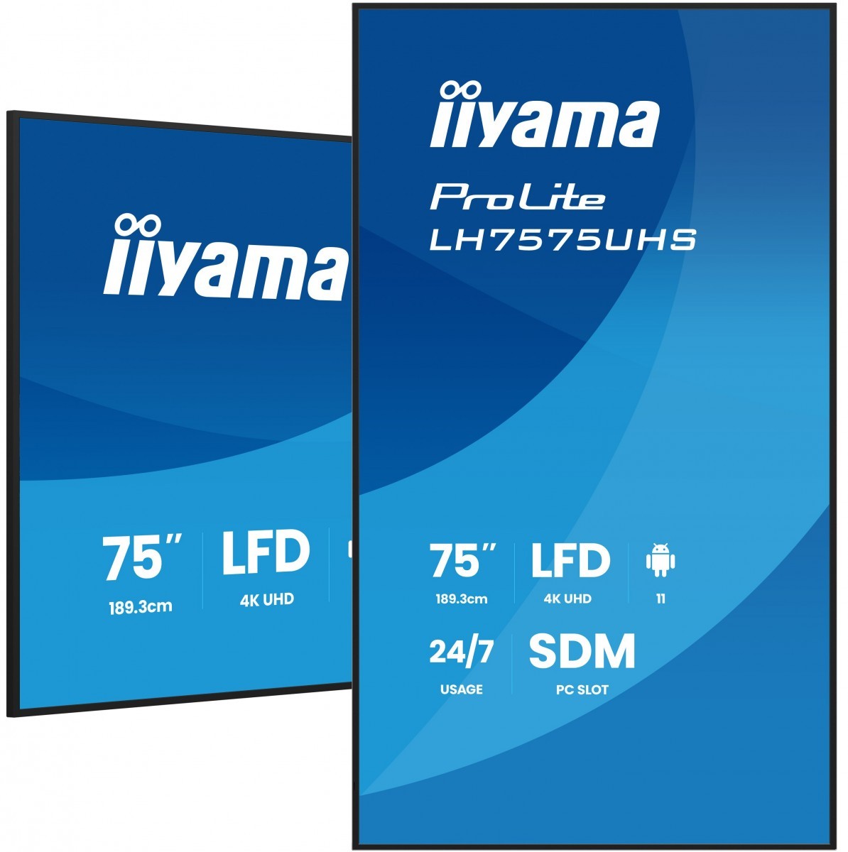 iiyama LH7575UHS-B2AG 75 pulgadas 3840x2160 UHD panel LH7575UHS-B2AG