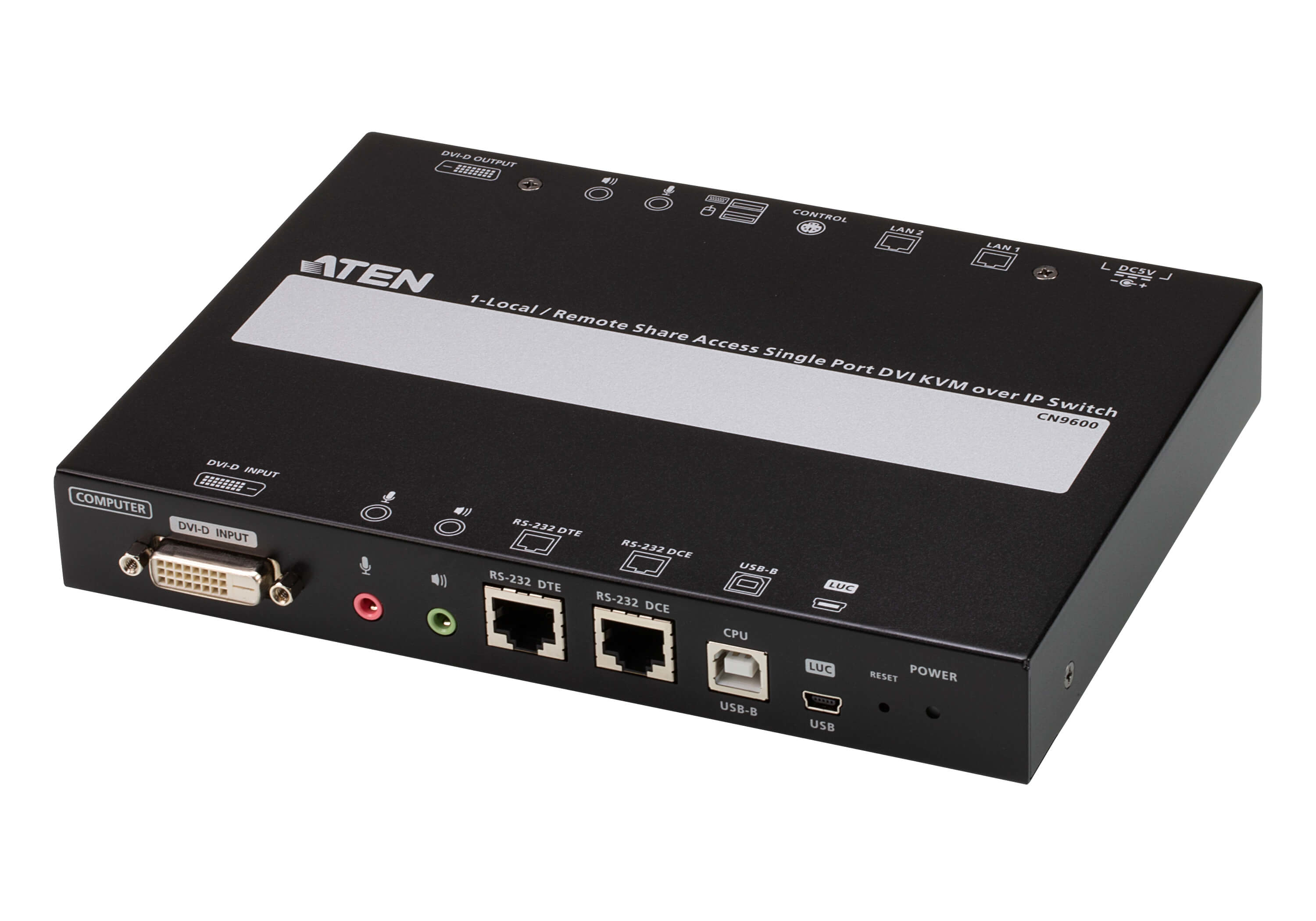 ATEN CN9600-AT-G interruptor KVM Negro CN9600-AT-G