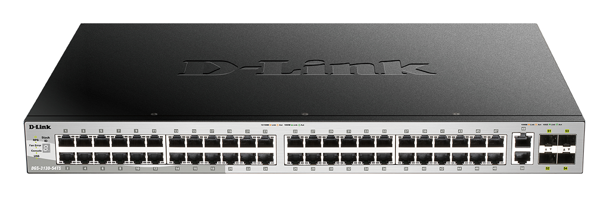 D-Link DGS-3130-54TS/E switch Gestionado L3 Gigabit DGS-3130-54TS/E