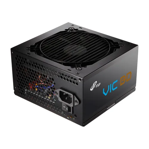 Fuente Alimentación 550W FSP VIC BD 550W Unidad de fuente de alimentación ATX ATX3.1 Negro 80 PLUS Bronze Non-Modular Negro